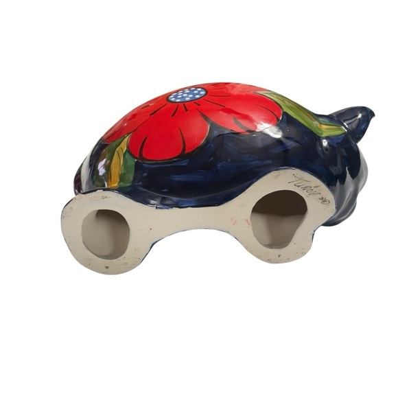 TUROV California Ceramics Hand Painted Pig Figure Statue Kitchen Home Decor - Picture 10 of 12